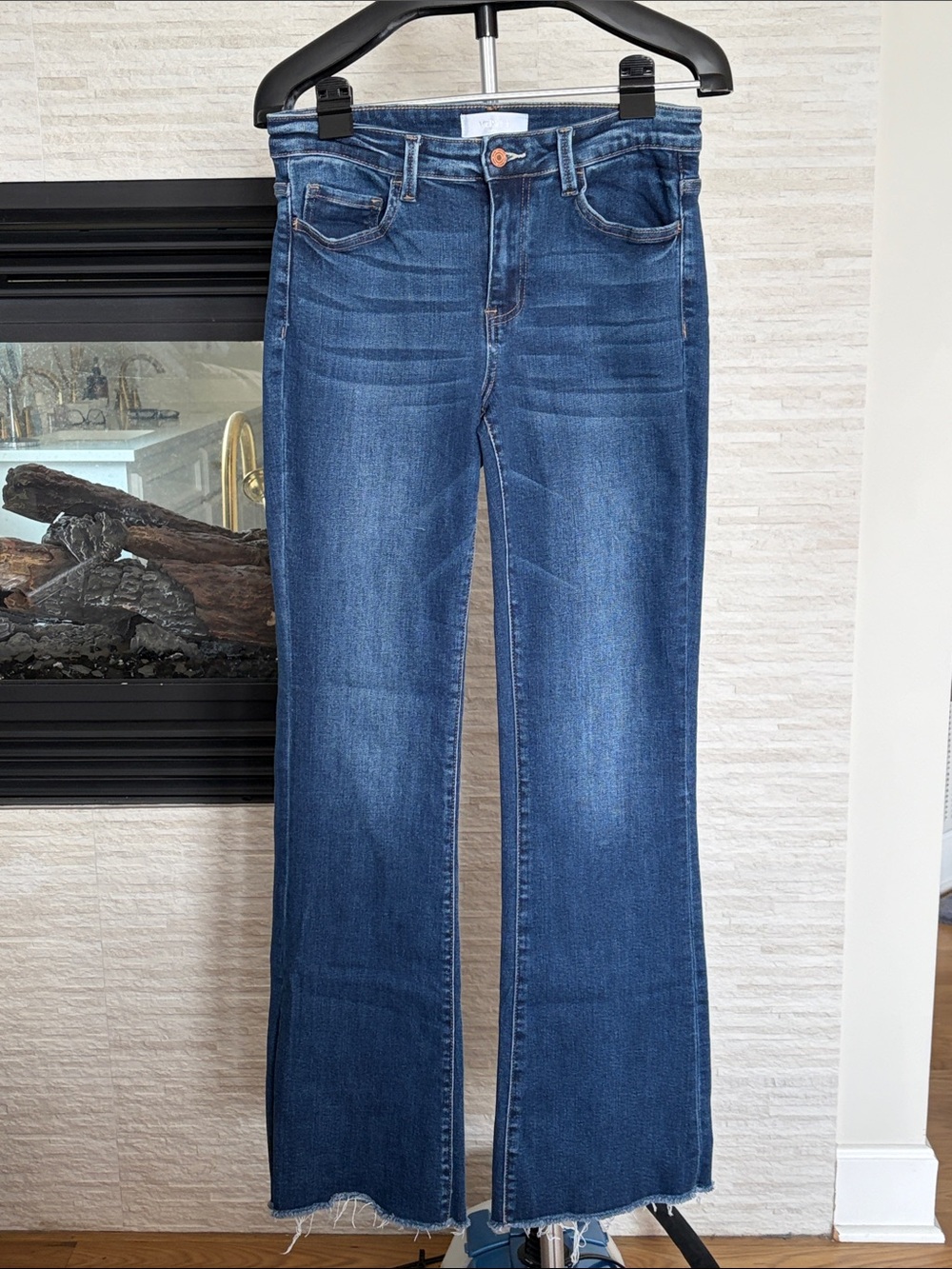 Vervet High-Rise Blue Flare Jeans - Women's